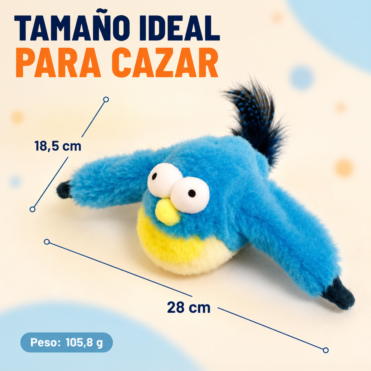 Pájaro Interactivo para Gatos: despierta su instinto cazador