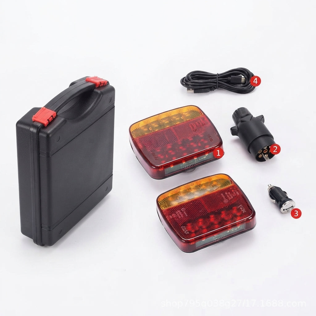 Luces Magnéticas para Planchón y Remolque