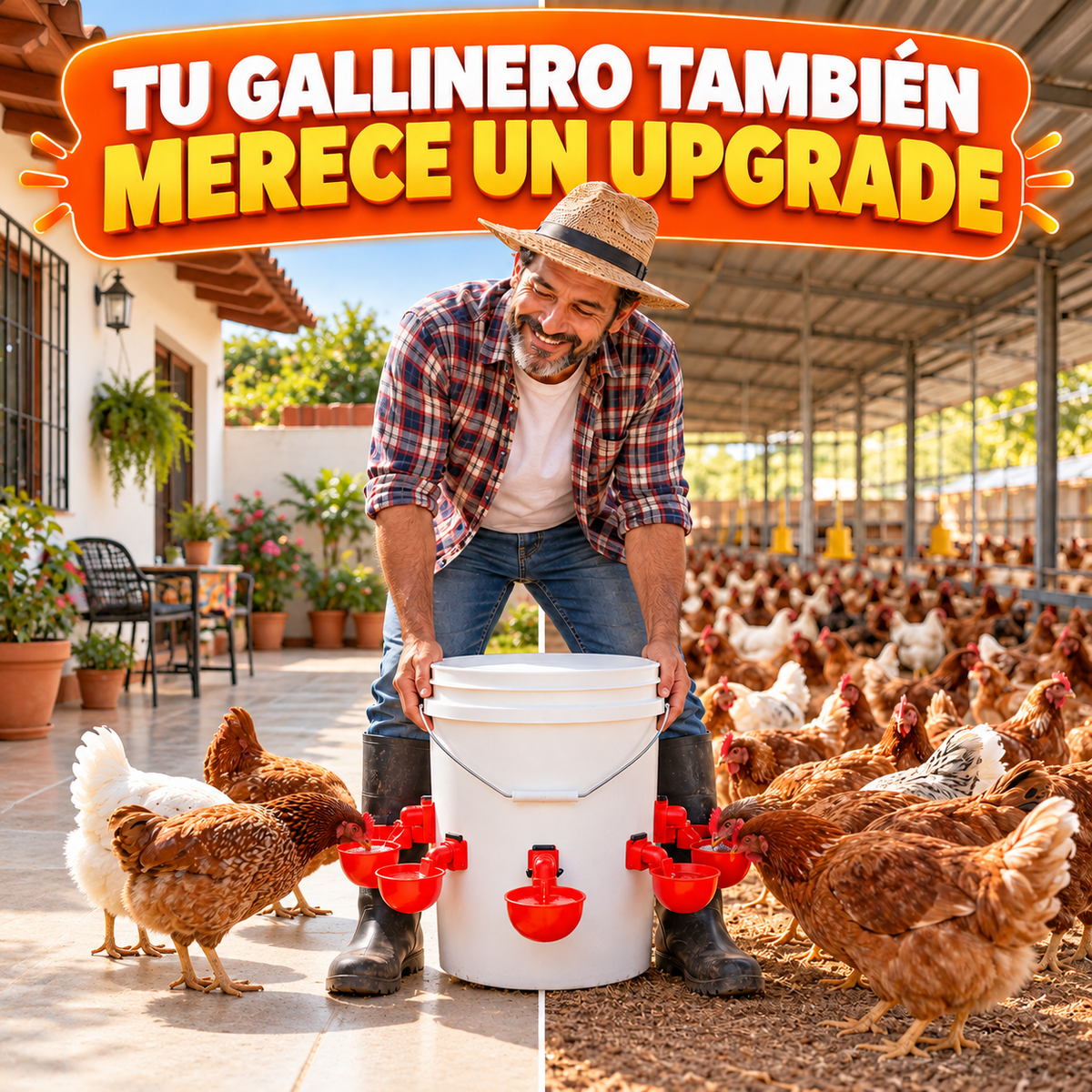 Kit de Bebederos x5 - Accesorio Inteligente para Aves