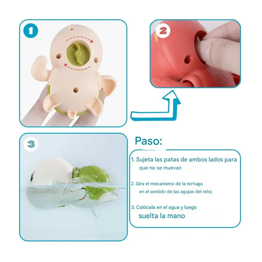 El juguete para que tu bebe ame la hora del baño