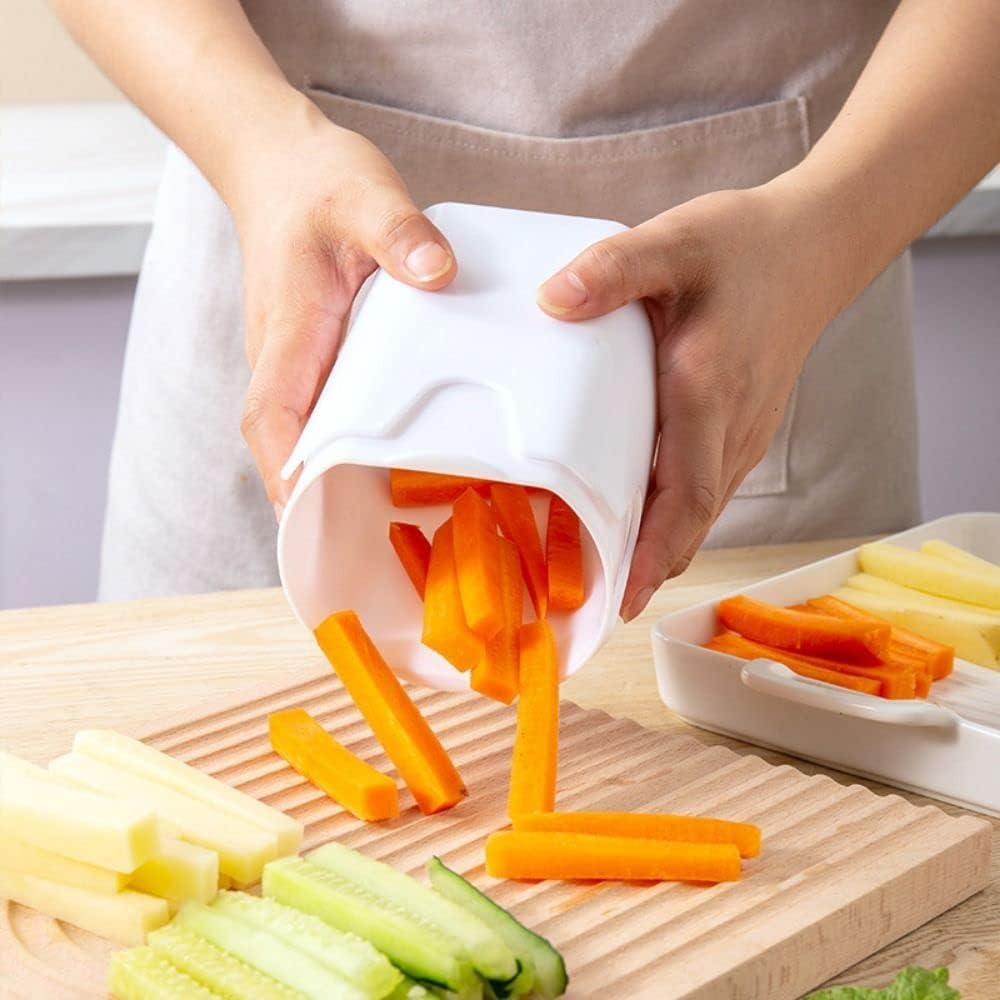 Cortador de Papas y Vegetales - Sin Cuchillo ni Complicaciones