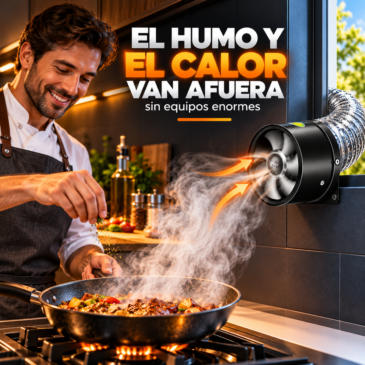 EXTRACTOR SILENCIOSO: Que el humo de tu negocio no espante clientes