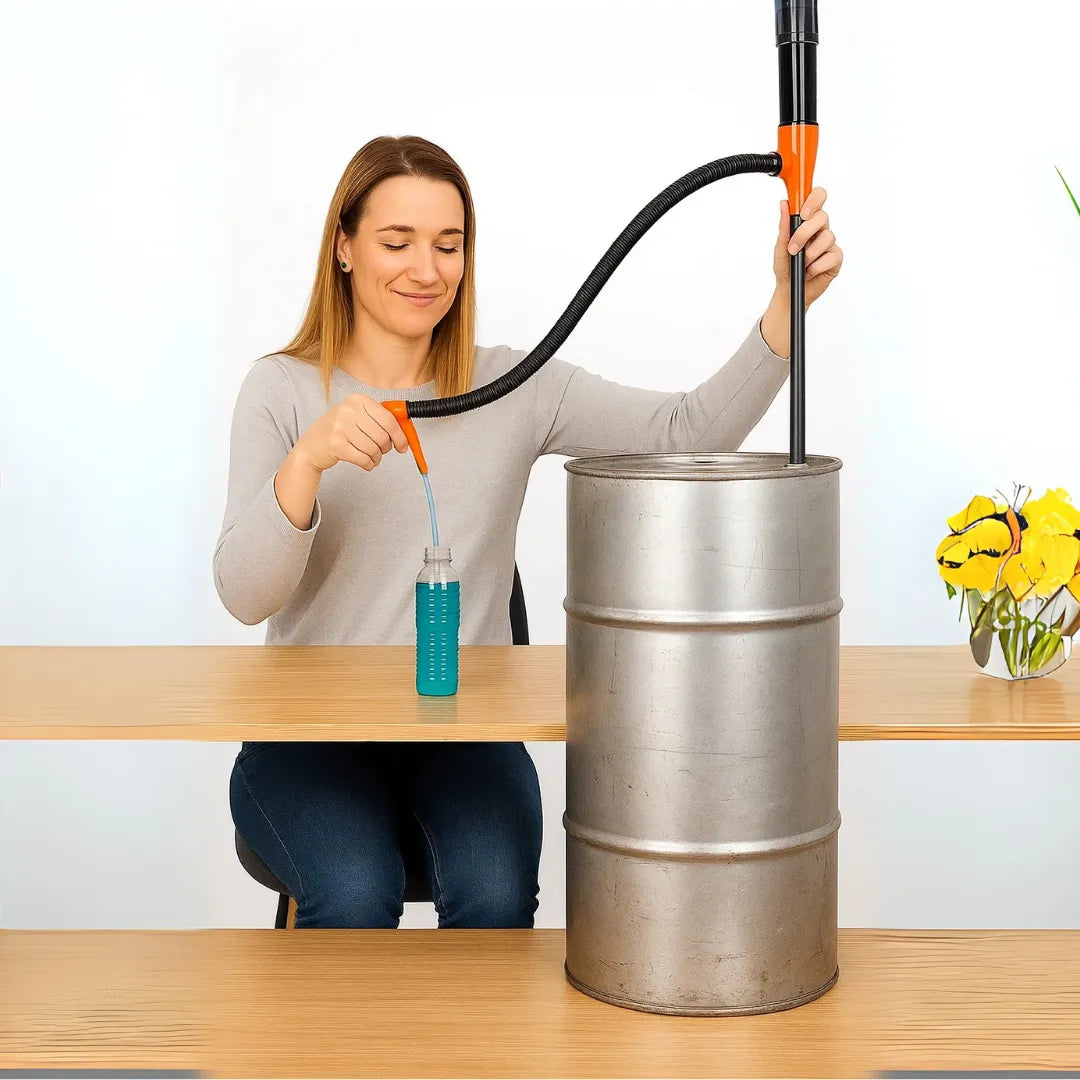 Bomba portátil para transferir agua, gasolina o diésel