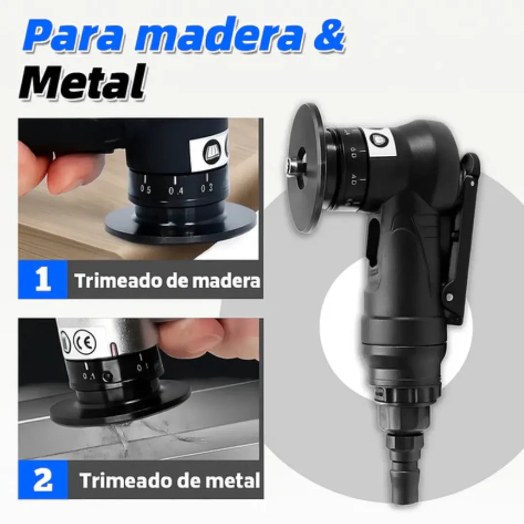 Biselado perfecto en segundos, sin esfuerzo