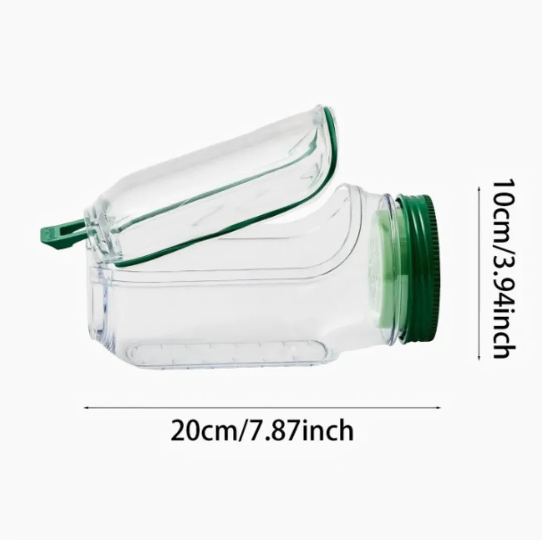 FRASCO PARA ENSALADAS: PREPARA, CONSERVA Y DISFRUTA EN MINUTOS