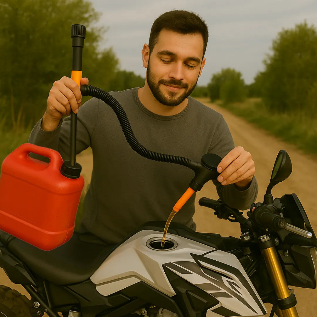 Bomba portátil para transferir agua, gasolina o diésel