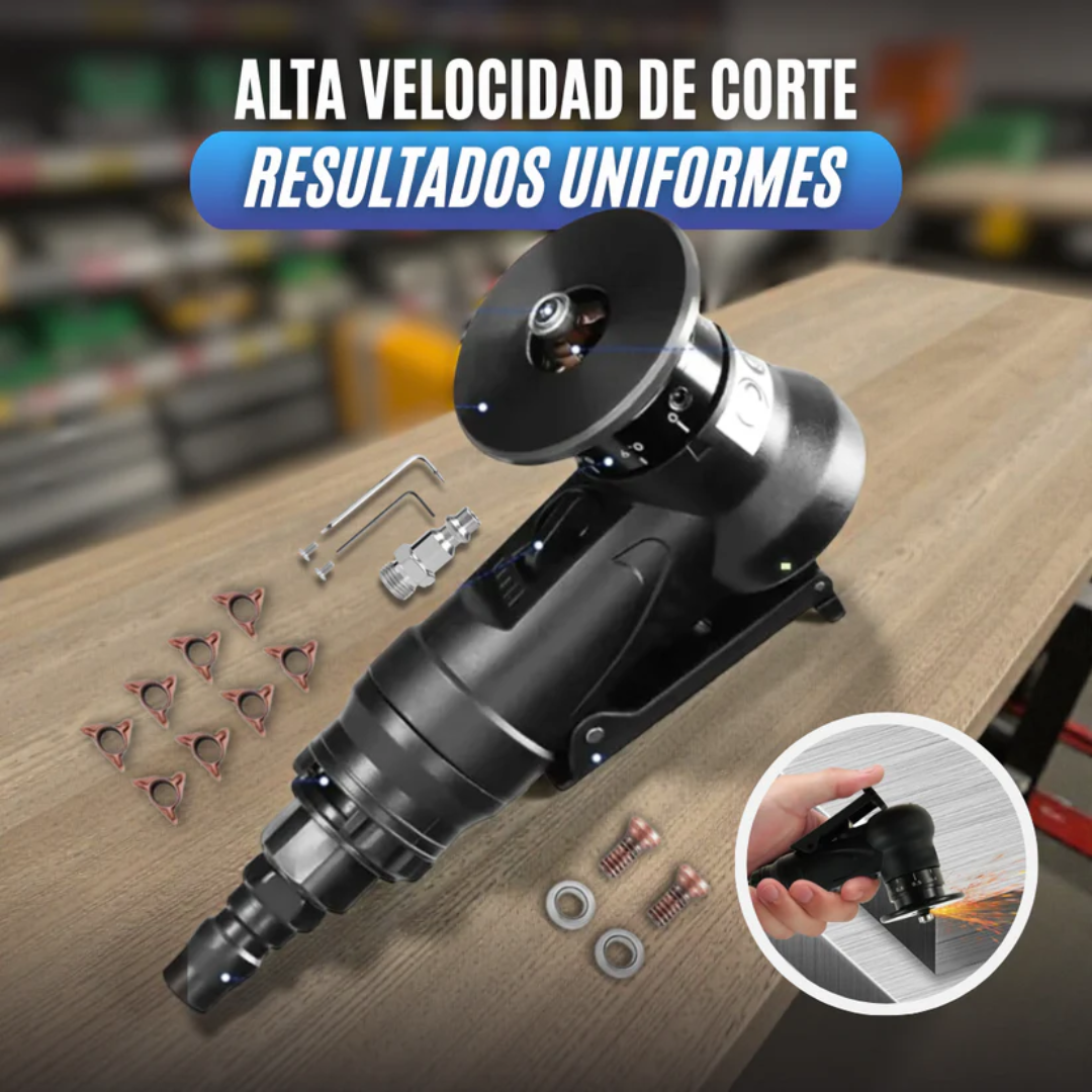 Biselado perfecto en segundos, sin esfuerzo