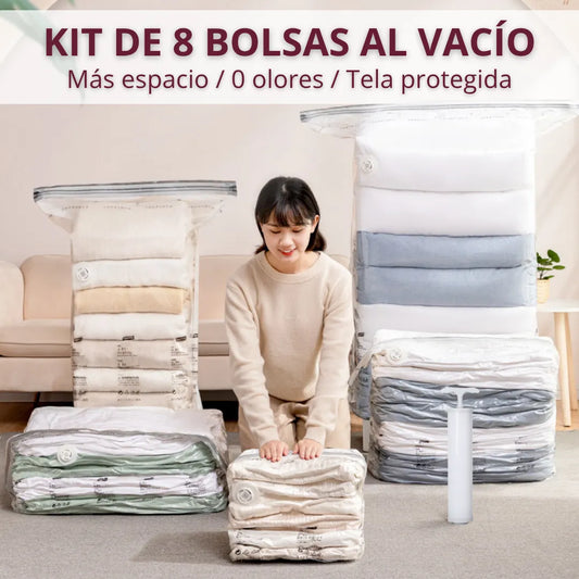 Kit de 8 Bolsas de Vacío