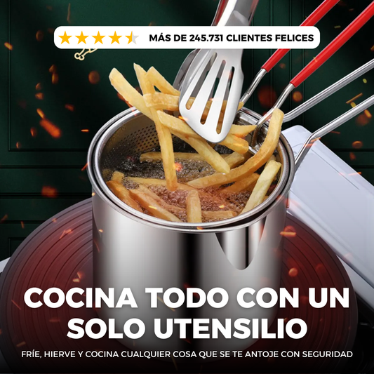 FREÍR MÁS FÁCIL, MÁS SEGURO Y MÁS LIMPIO