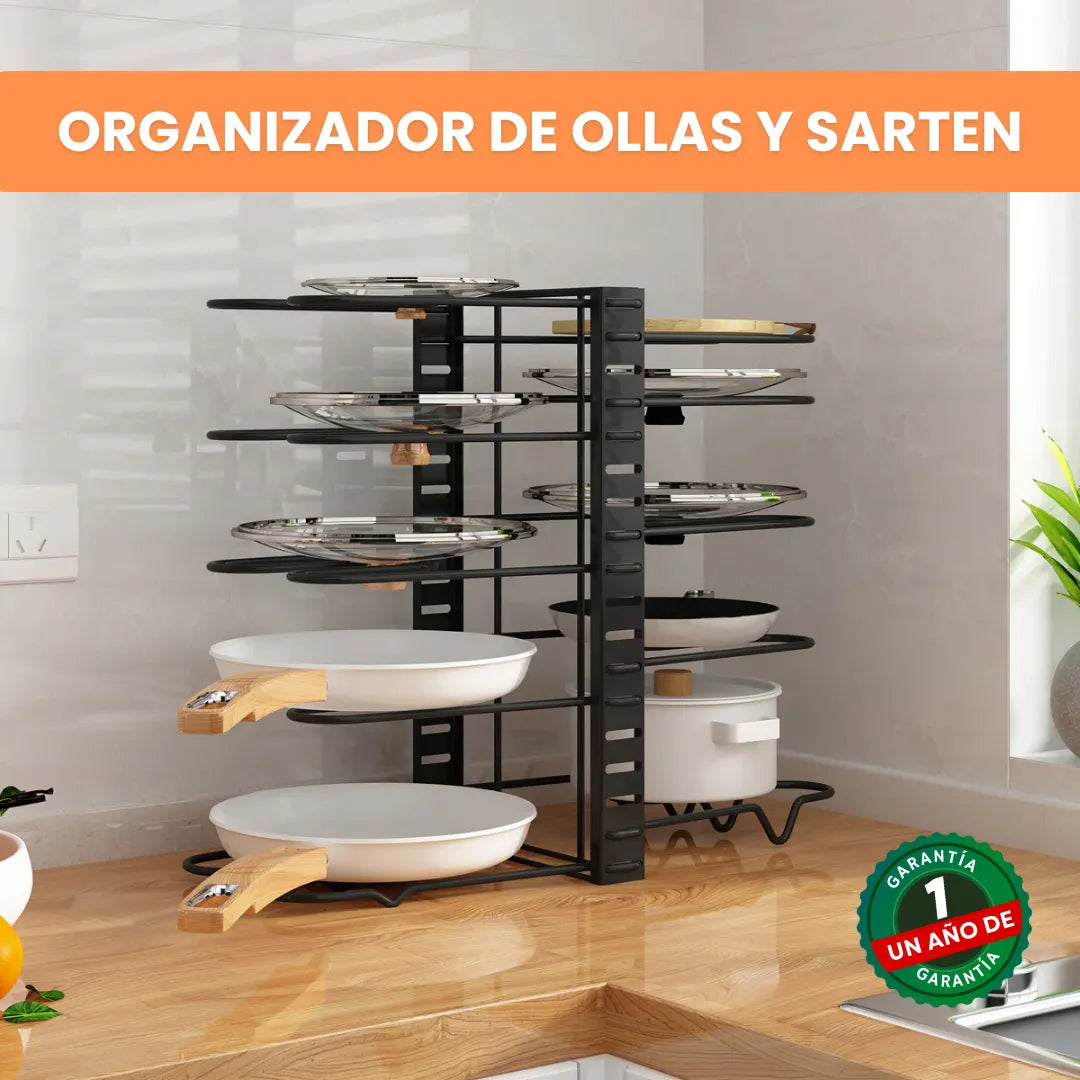 ORGANIZADOR DE OLLAS Y SARTEN