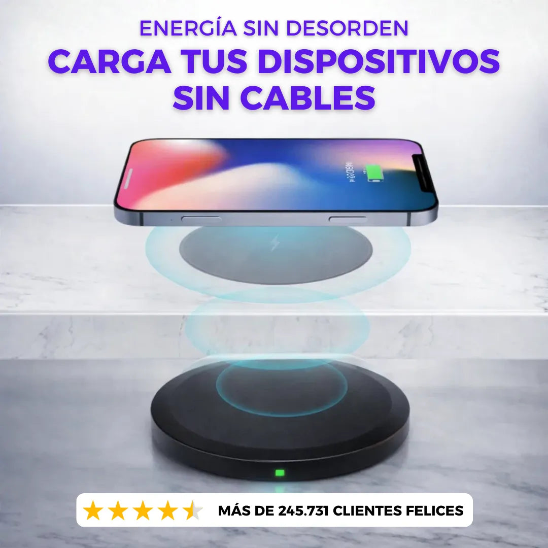 Cargador Inalámbrico Invisible