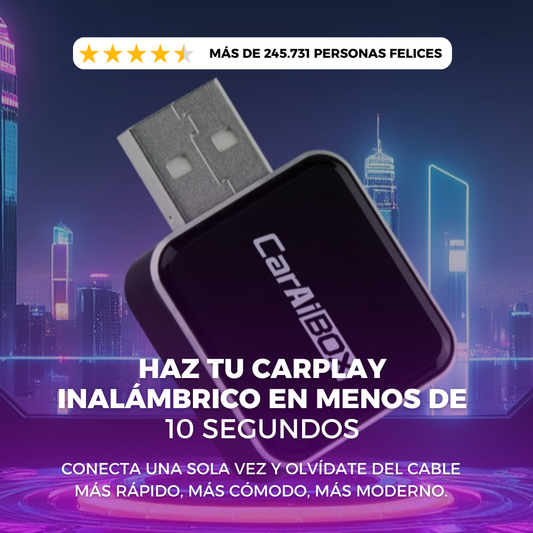 Adaptador de Carplay modelo 2026