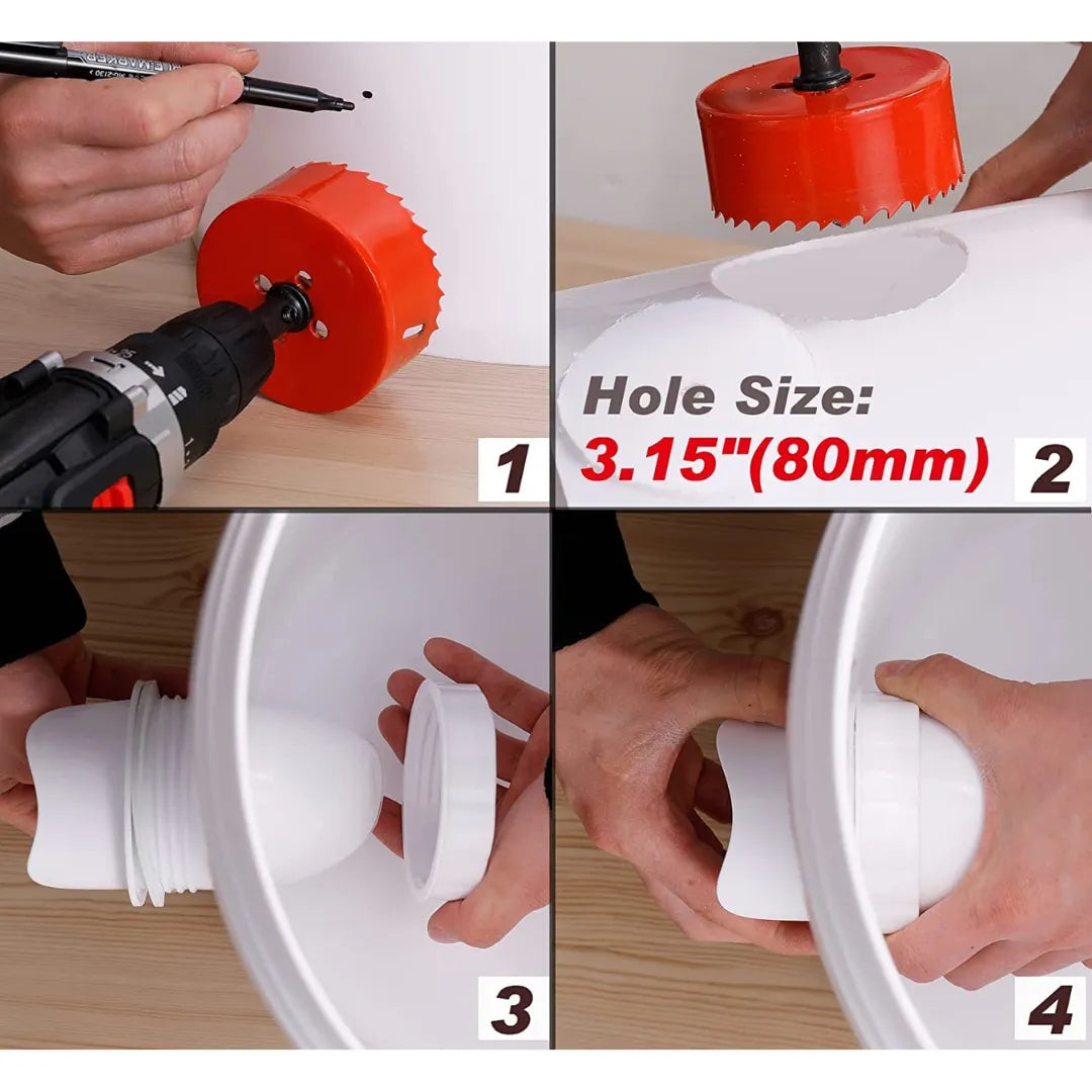 Kit de comedero AutoFeed anti-desperdicio para aves