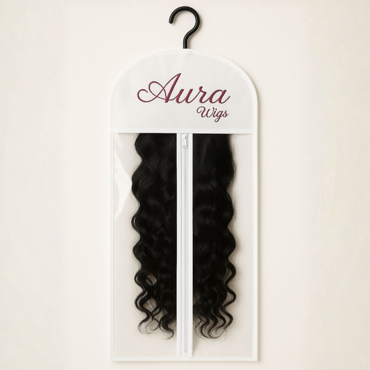 Bolsa de lujo para guardar pelucas + Gancho