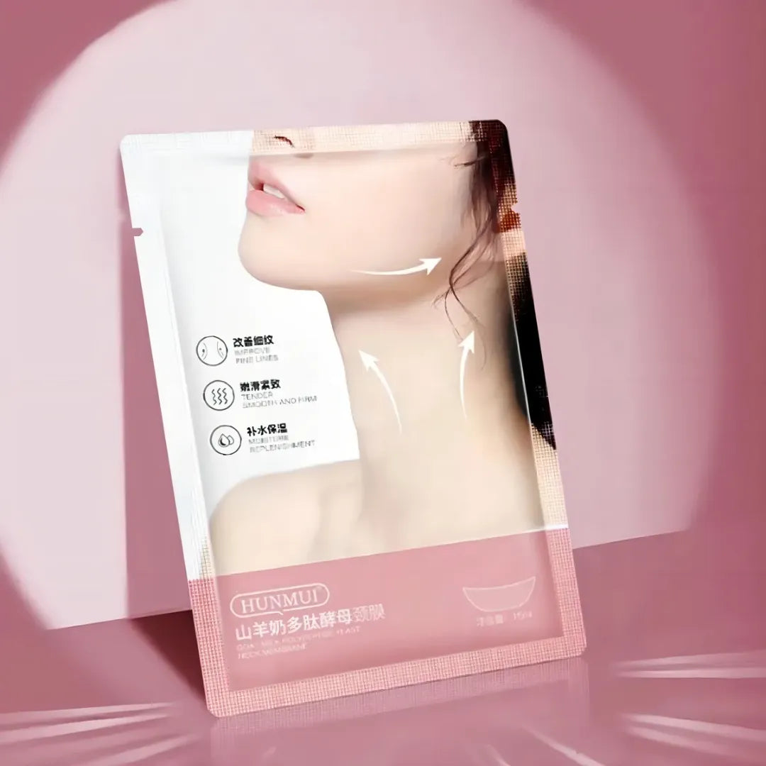 15 UNIDADES DE MASCARILLA PARA EL CUELLO FIRME Y JOVEN EN MINUTOS