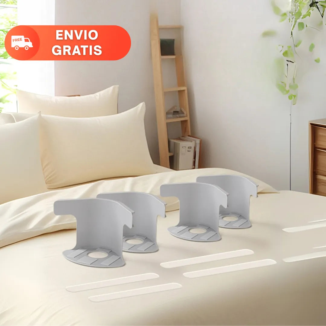 4 Unidades de Sujetadores de sábana de edredón, sujetadores de sábana invisibles multifuncionales