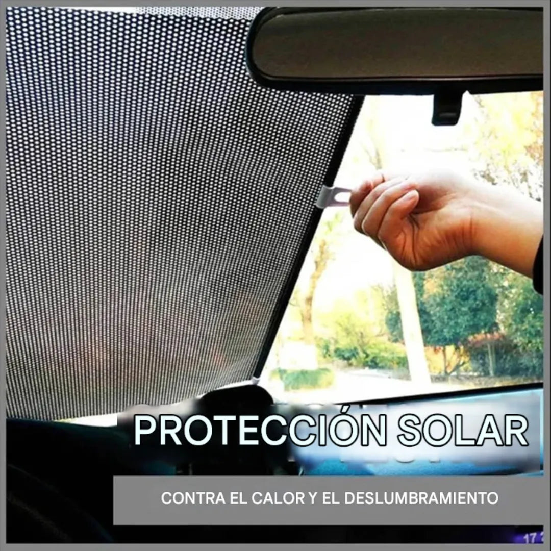 CORTINA PORTÁTIL ENROLLABLE: FÁCIL DE PONER