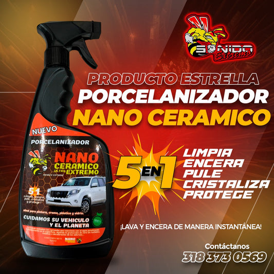 SPRAY NANO CERÁMICO PARA CARROS