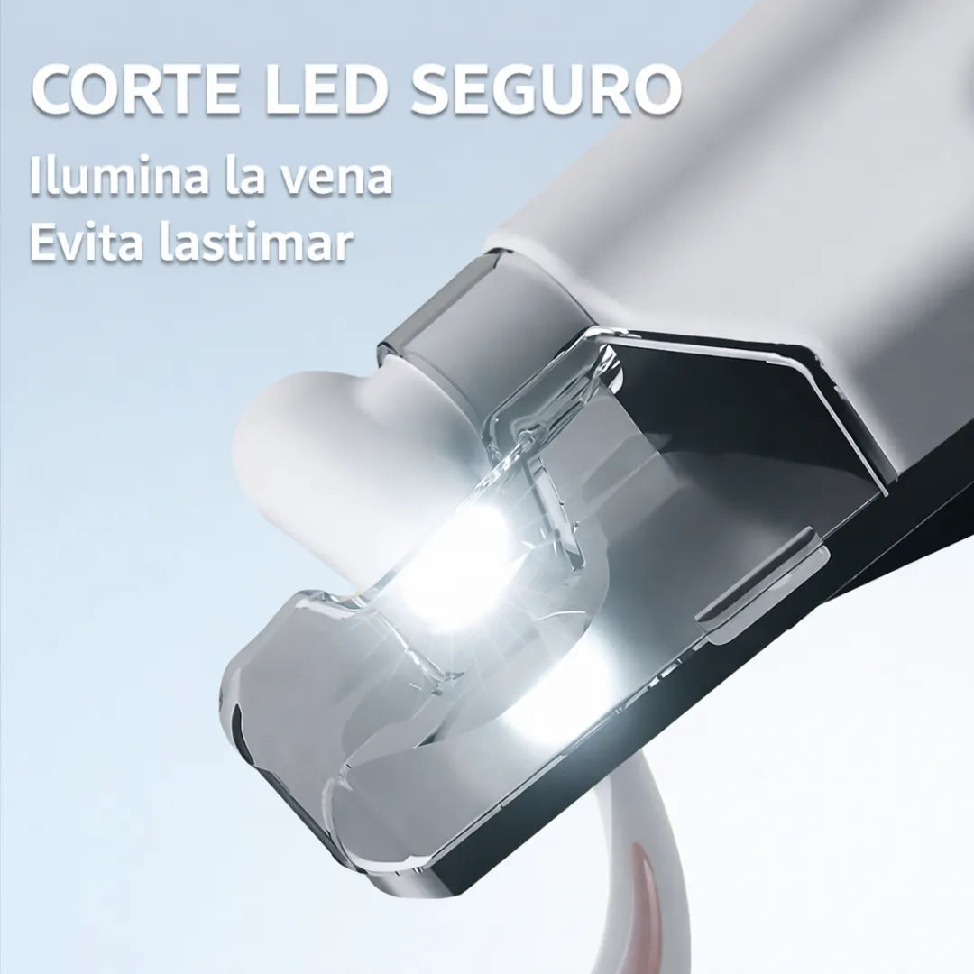 Córtale las uñas sin miedo: la luz LED te muestra dónde cortar
