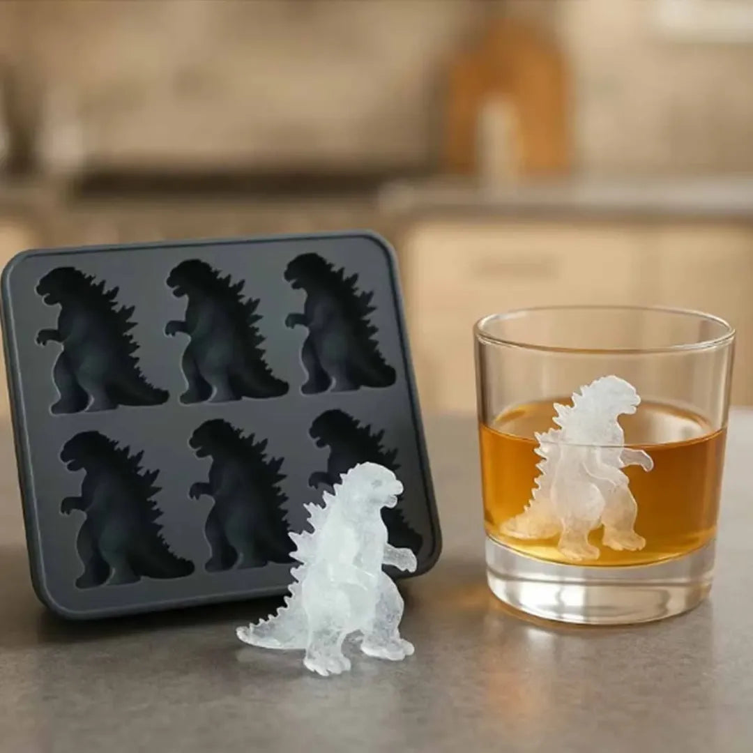 BEBIDAS CON ESTILO GODZILLA Y PINZAS PARA SERVIR