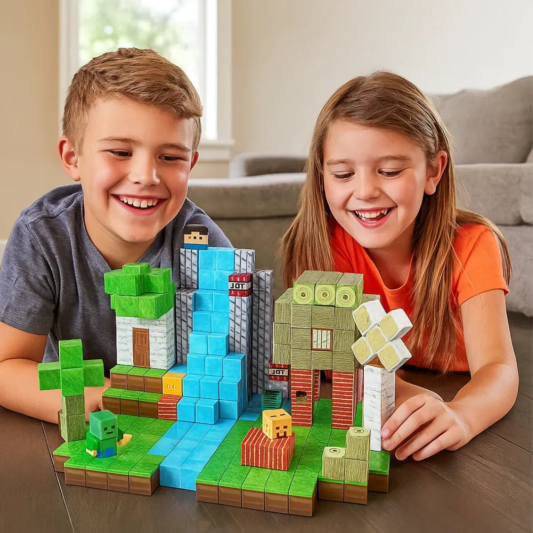 Set de Construcción Magnéticos - MagnetCraft 1.0