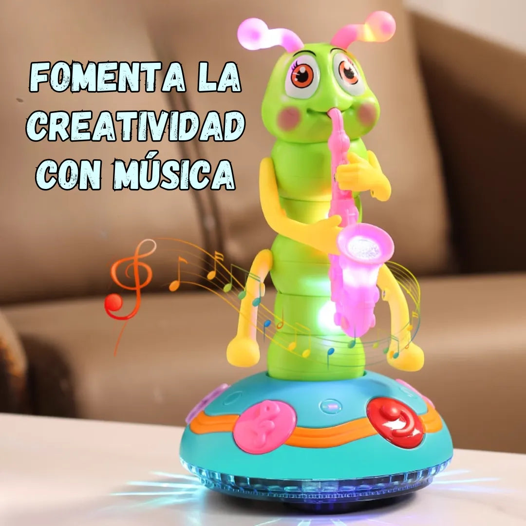 JUGUETE ORUGA MUSICAL