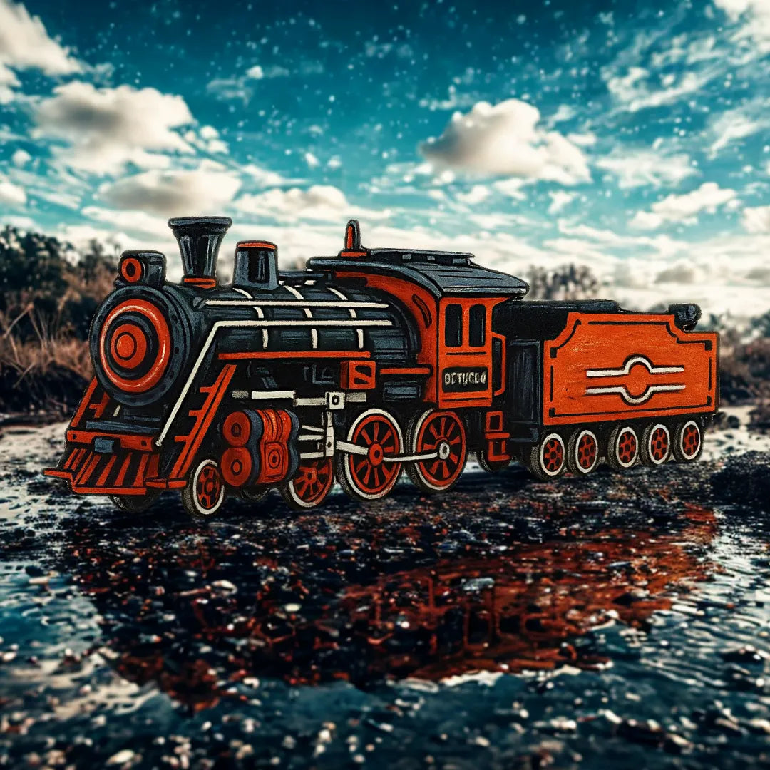 CraftRail™ - Tren Rompecabezas de madera