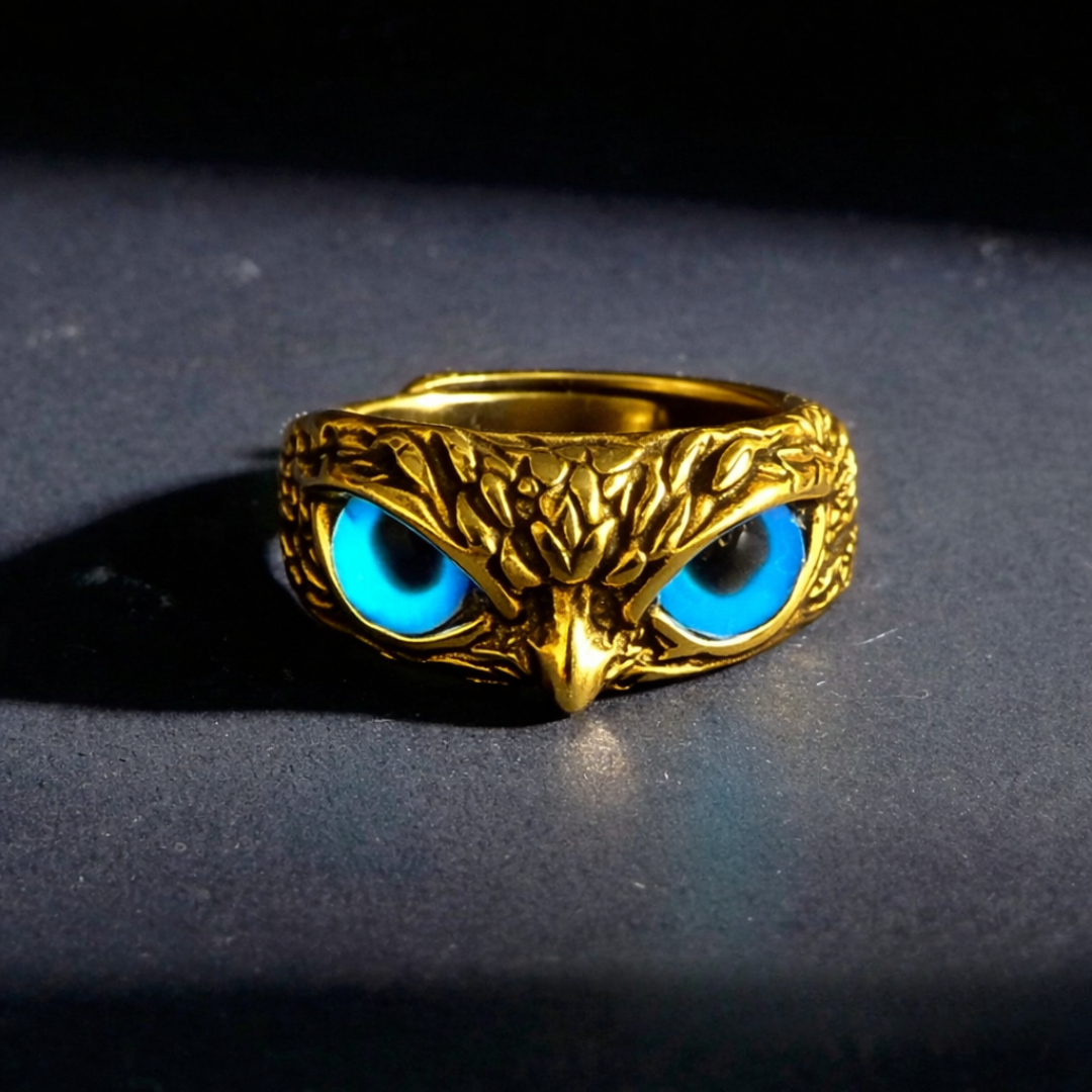 SET X3 ANILLOS LLEVA CONTIGO EL PODER DEL BÚHO