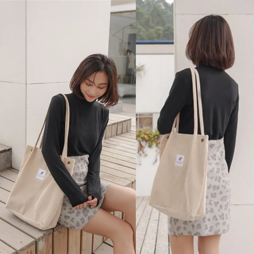 Bolso de Pana Grande - Tote Bags