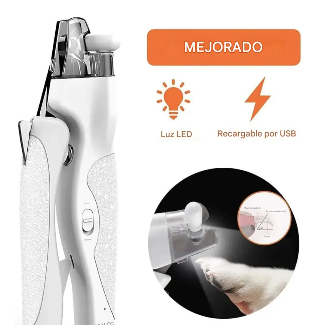 Córtale las uñas sin miedo: la luz LED te muestra dónde cortar
