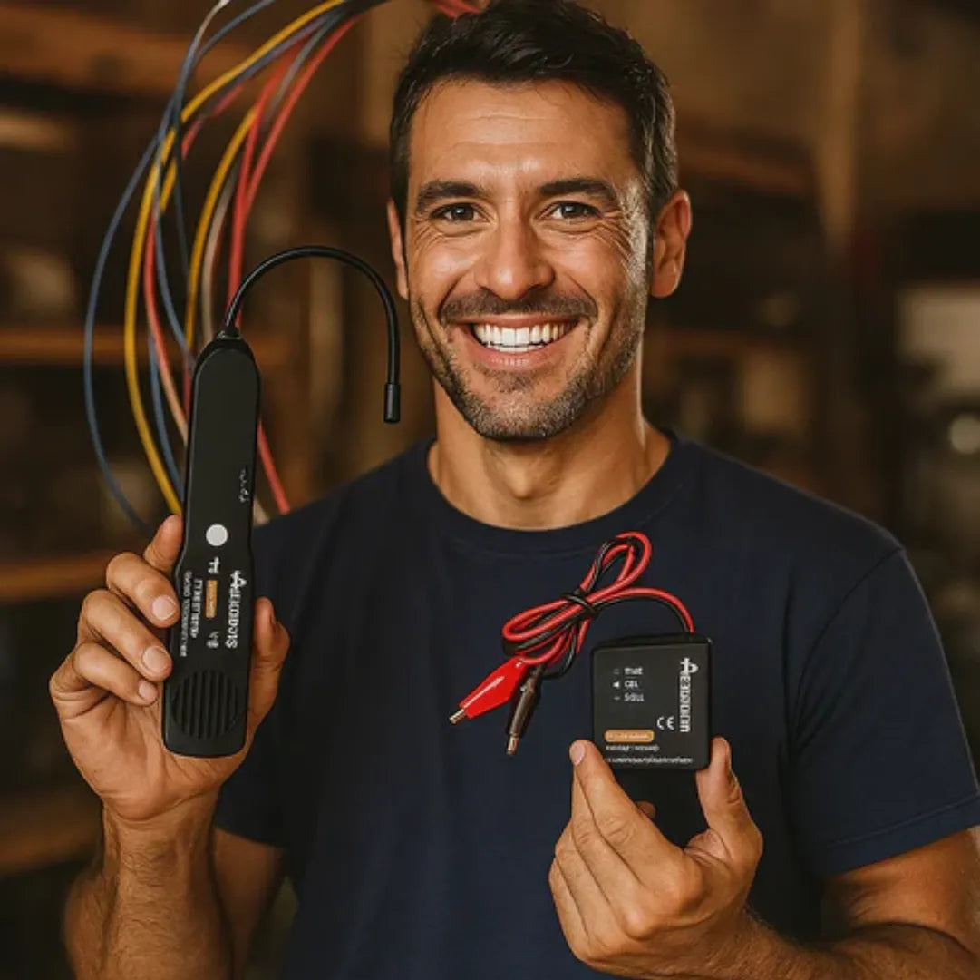 Detector de cortos, empalmes defectuosos y daños eléctricos