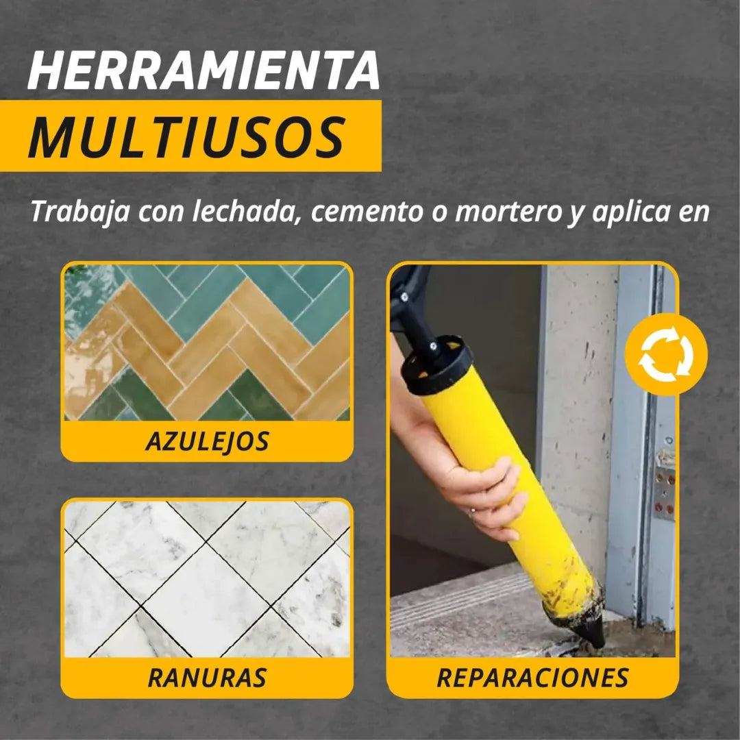 Aplicador Profesional de Lechada y Cemento