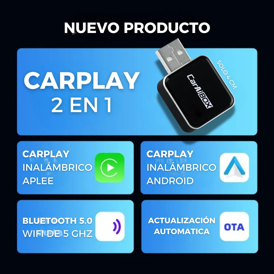 Adaptador de Carplay modelo 2026