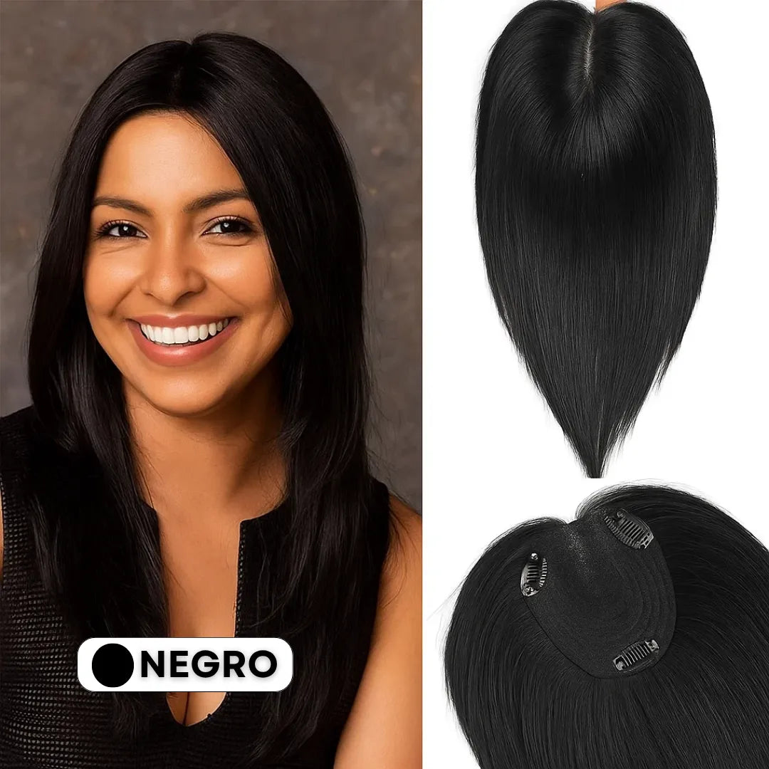 TÓPPER DE CABELLO HUMANO -  RENUEVA TU CONFIANZA