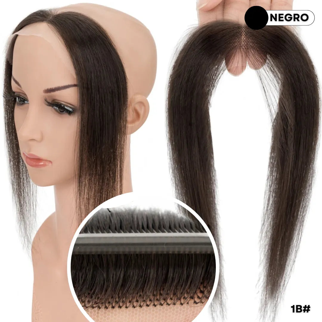 Frontal con Flequillo y Laterales Largos 100% Humano