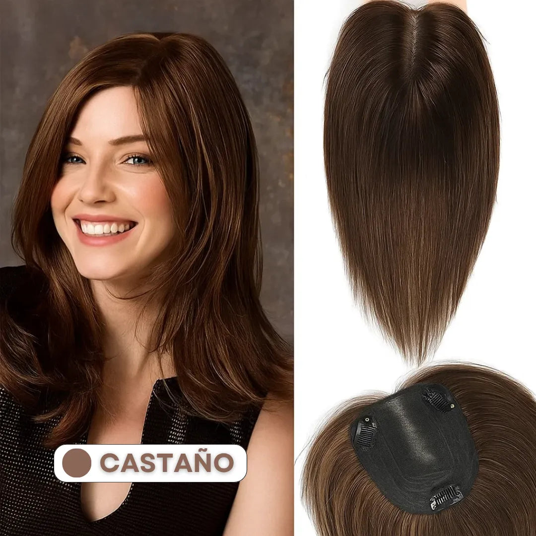 TÓPPER DE CABELLO HUMANO -  RENUEVA TU CONFIANZA