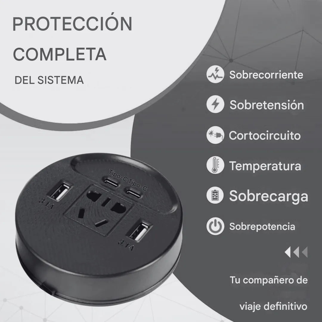 Inversor De Corriente: Carga todo a la vez en el vehículo