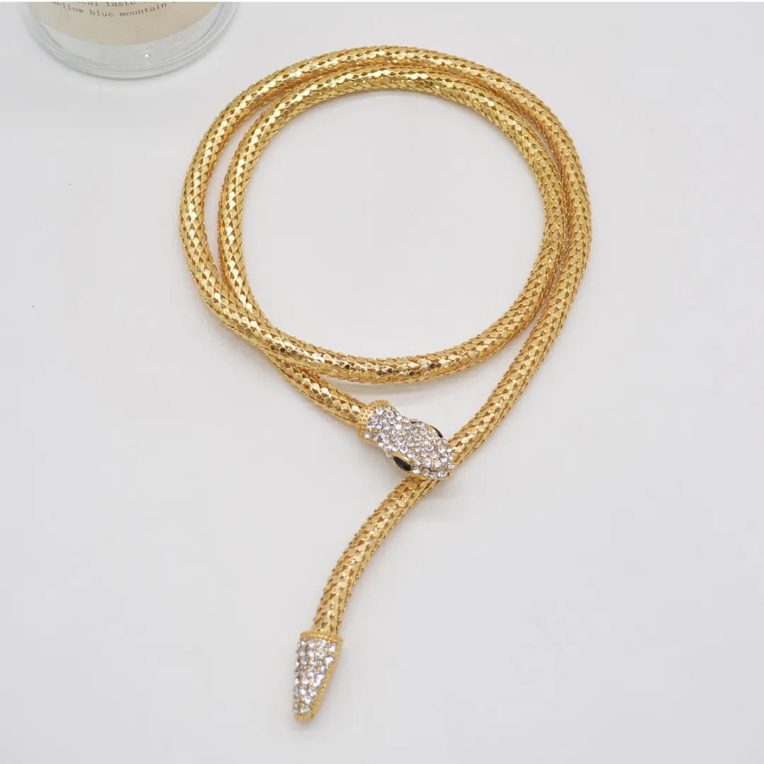 Joya Serpiente 2 en 1 Collar y Brazalete