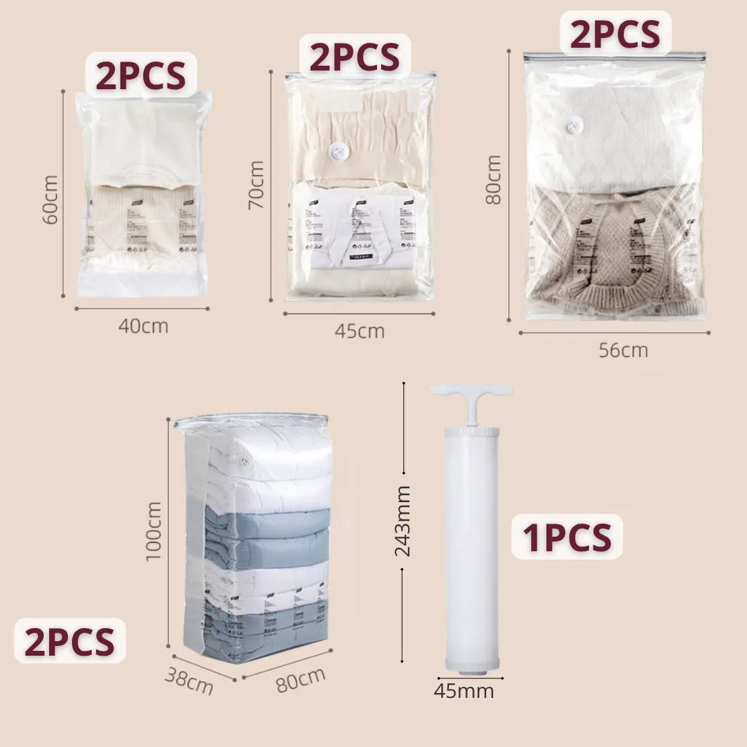 Kit de 8 Bolsas de Vacío