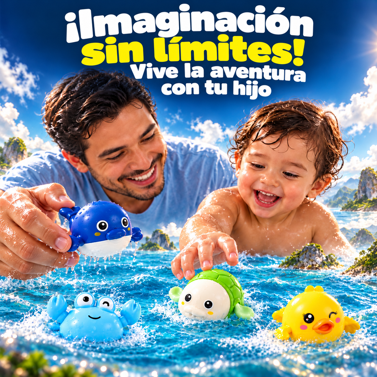 Animalitos Nadadores – La Imaginación No Tiene Límites