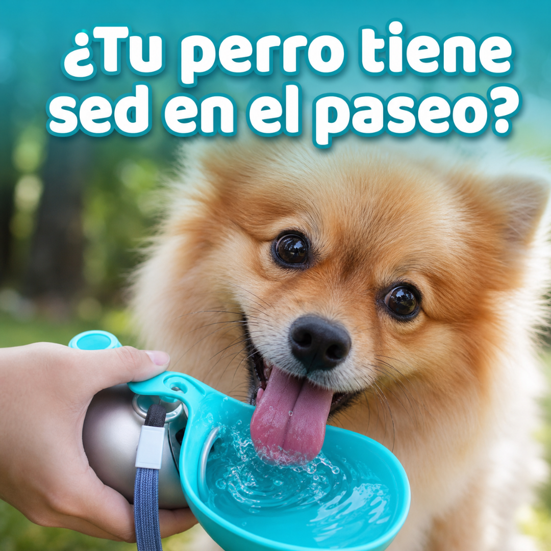 Cantimplora AquaPet Go - Tu mascota merece agua limpia