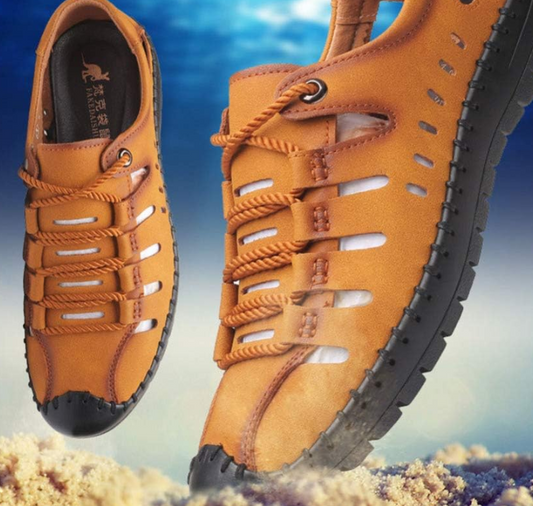 Zapatillas de Senderismo de cuero