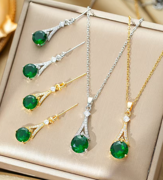 Set de Joyería torre esmeralda