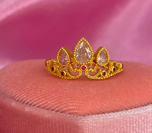 Anillo Promesa a Rapunzel