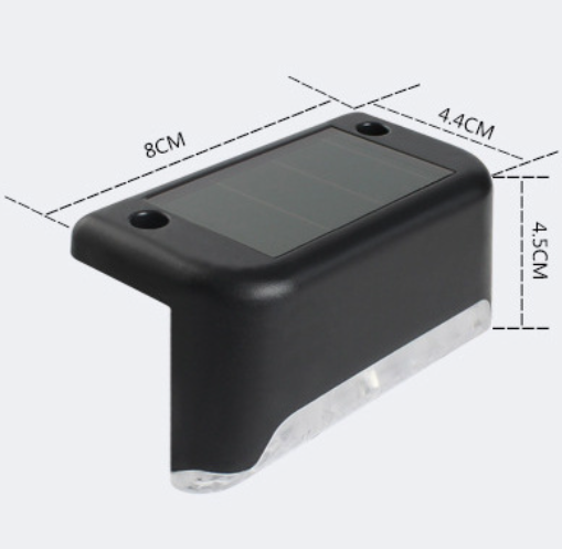 Luz Nocturna Solar RGB x4 — Ambiente sin Cables