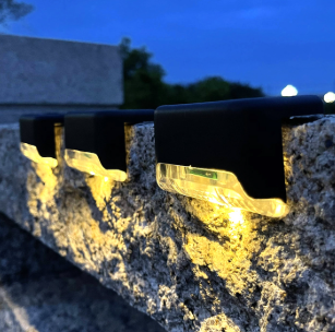 Luz Nocturna Solar RGB x4 — Ambiente sin Cables