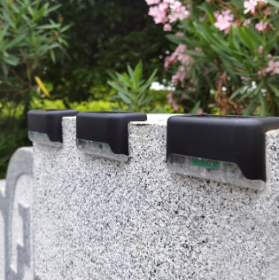 Luz Nocturna Solar RGB x4 — Ambiente sin Cables