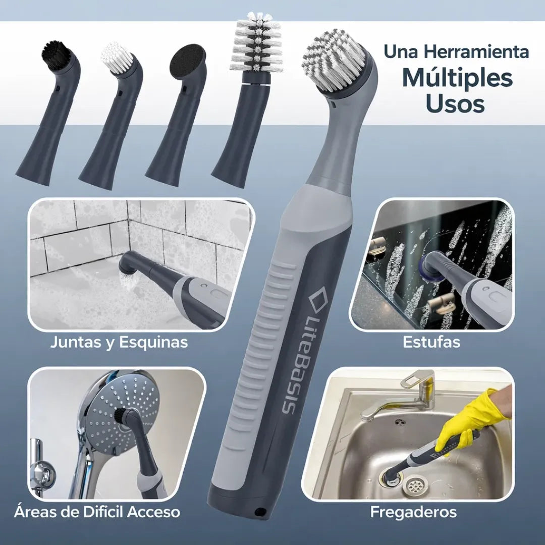 Cepillo Eléctrico 5 en 1 Lugares Difíciles