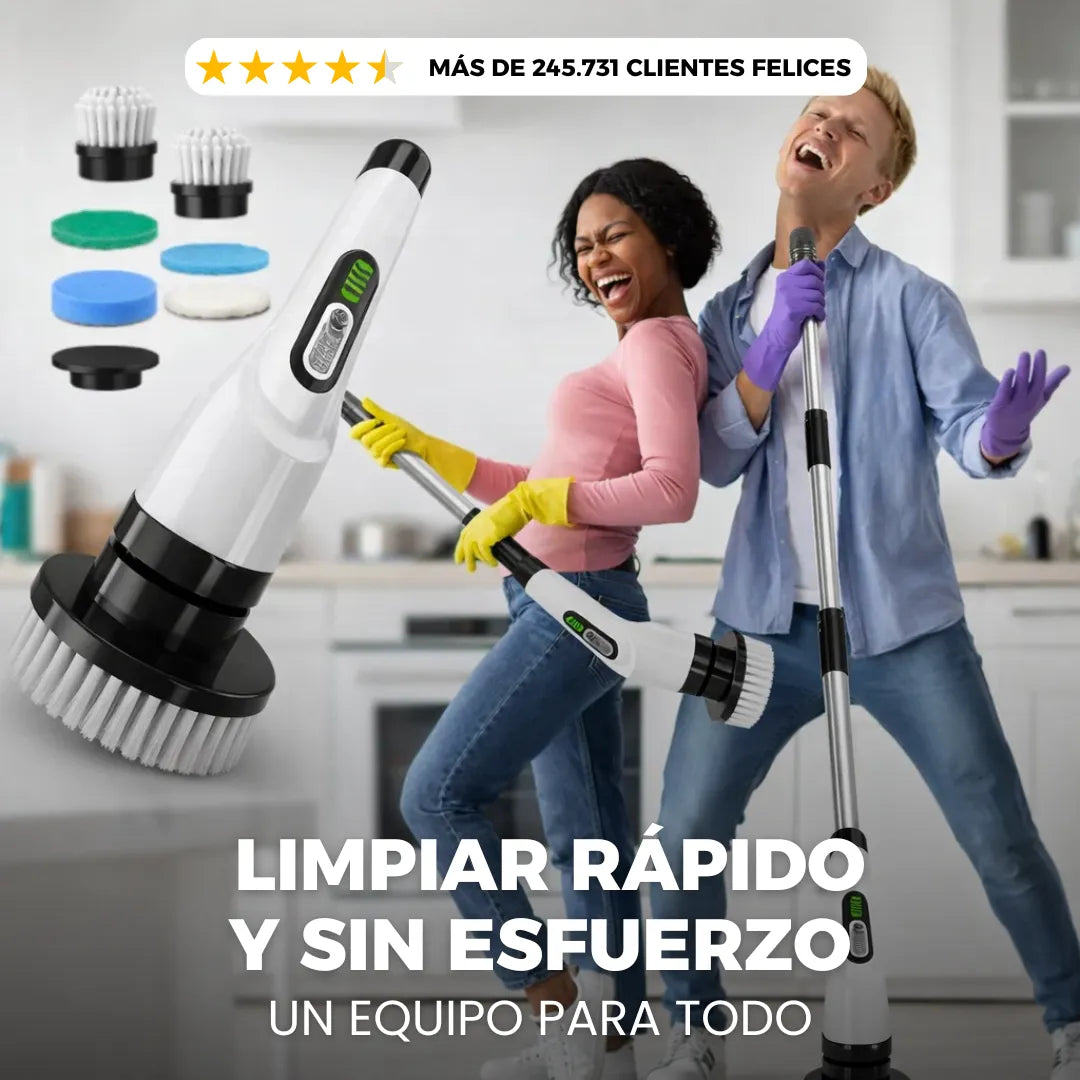 Cepillo Eléctrico Multiusos 7 en 1