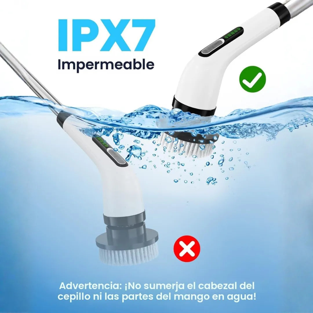 Cepillo Eléctrico Multiusos 7 en 1